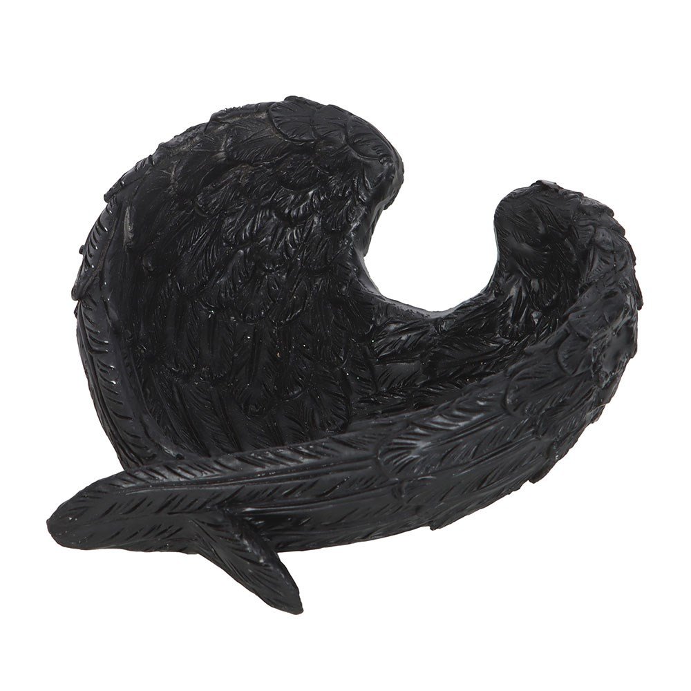 Something Different - Raven Wings Schmuckschale - Schwarz